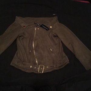 Fashion Nova Off the Shoulder Jacket